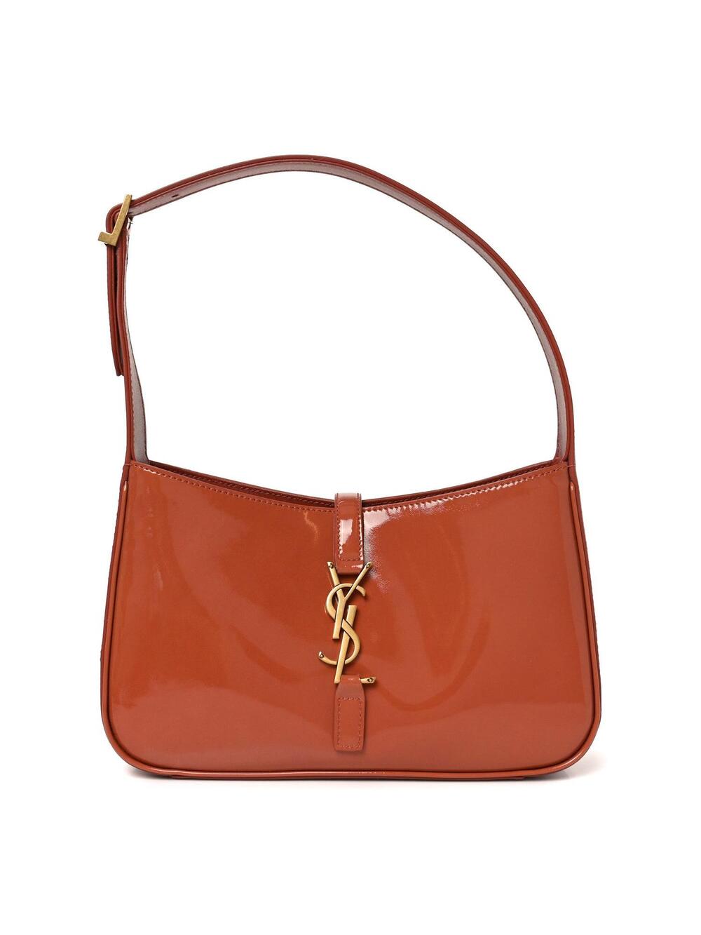 Saint Laurent Patent Le 5 A 7 Hobo Mild #367068S11B